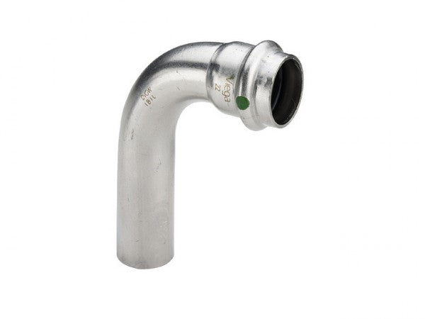 Fitting Edelstahl Press Bogen 90° I-A