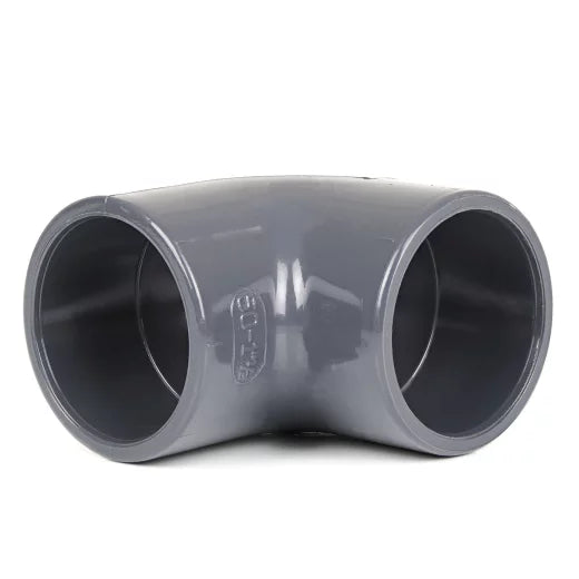 PVC+PP Fitting Winkel 90° 2 x klebe