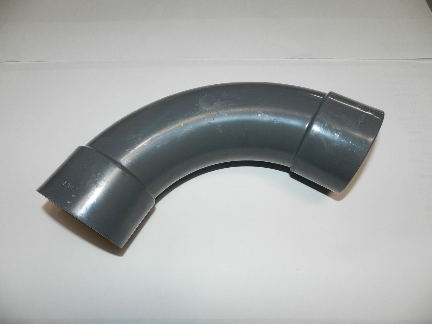 PVC+PP Fitting Bogen 90° lang 2x klebe