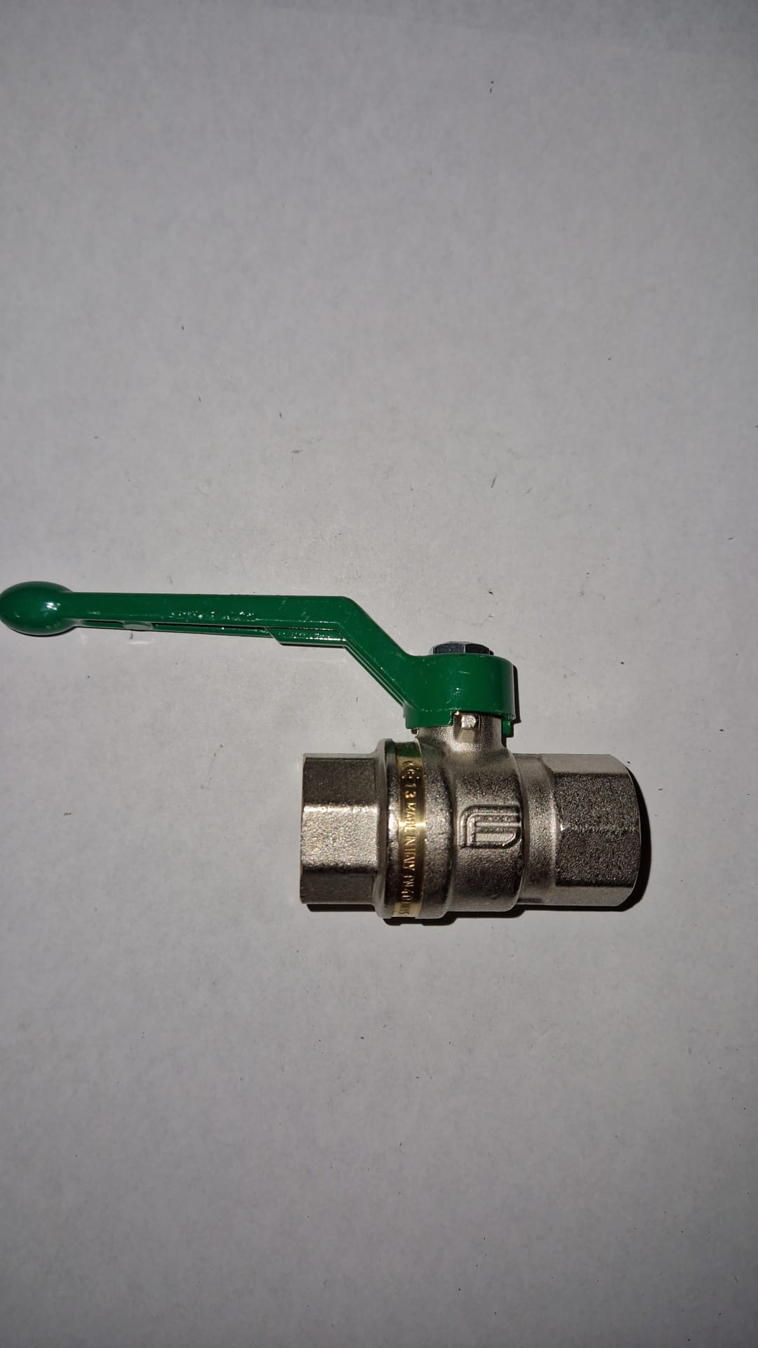 DVGW Kugelhahn IG grüner Griff