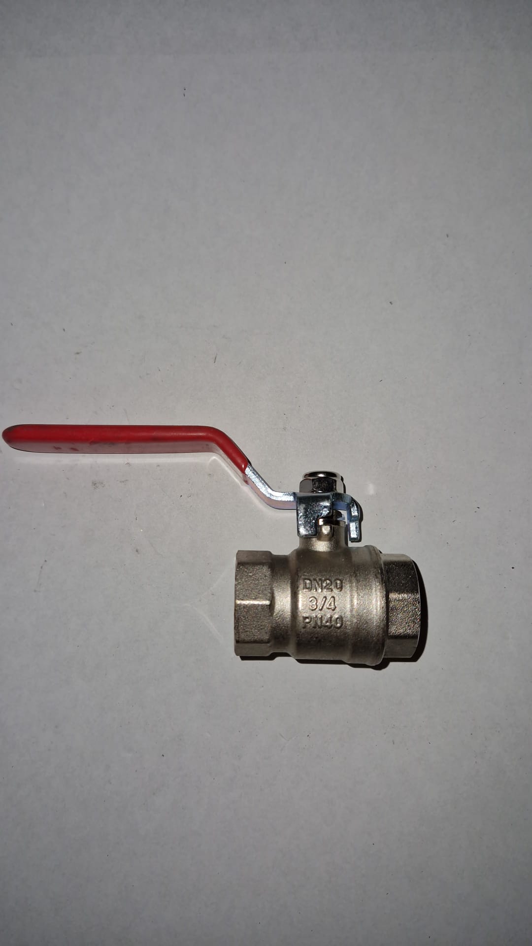 DVGW Kugelhahn IG roter Griff