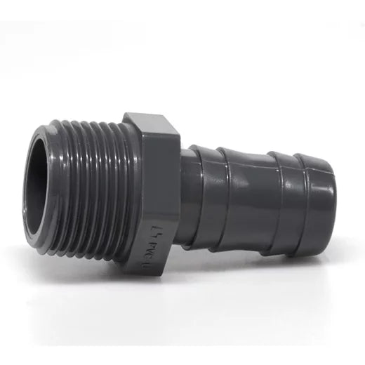 PVC+PP Fitting Druckschlauchtülle Außengewinde