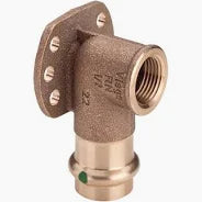 Rotguss Wandscheibe zum pressen + Innengewinde